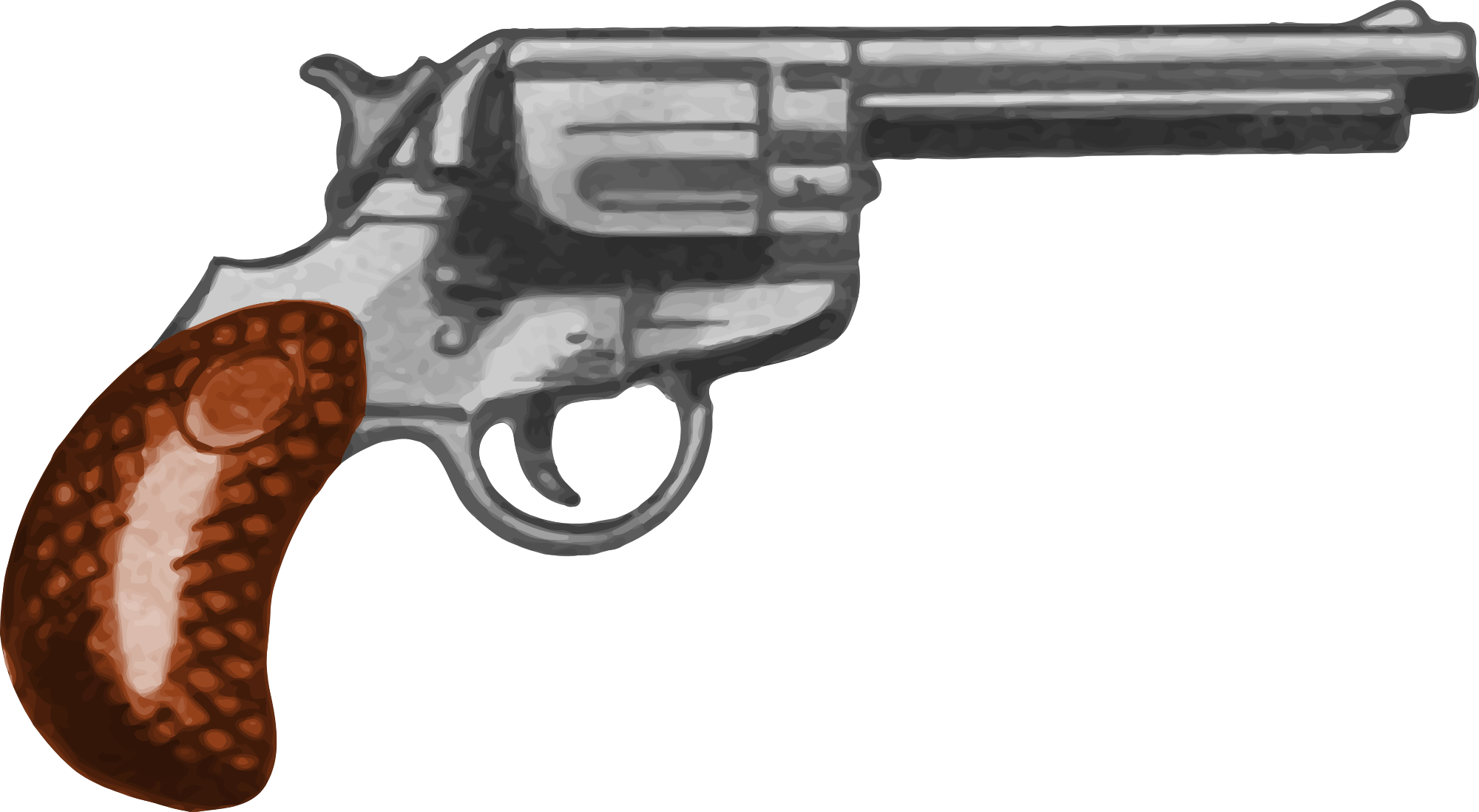 cowboy revolver clip art