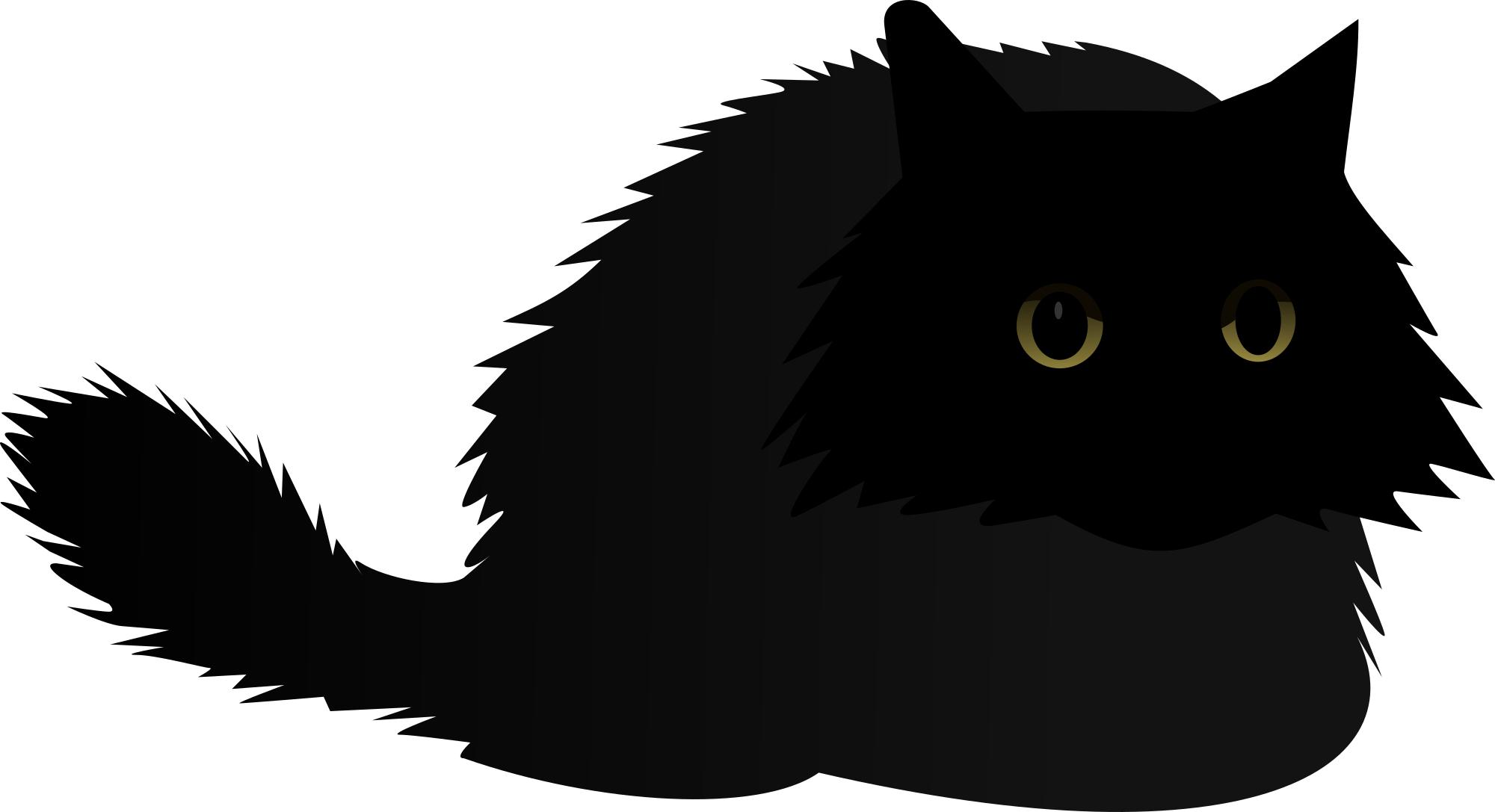 Angry cat - Openclipart