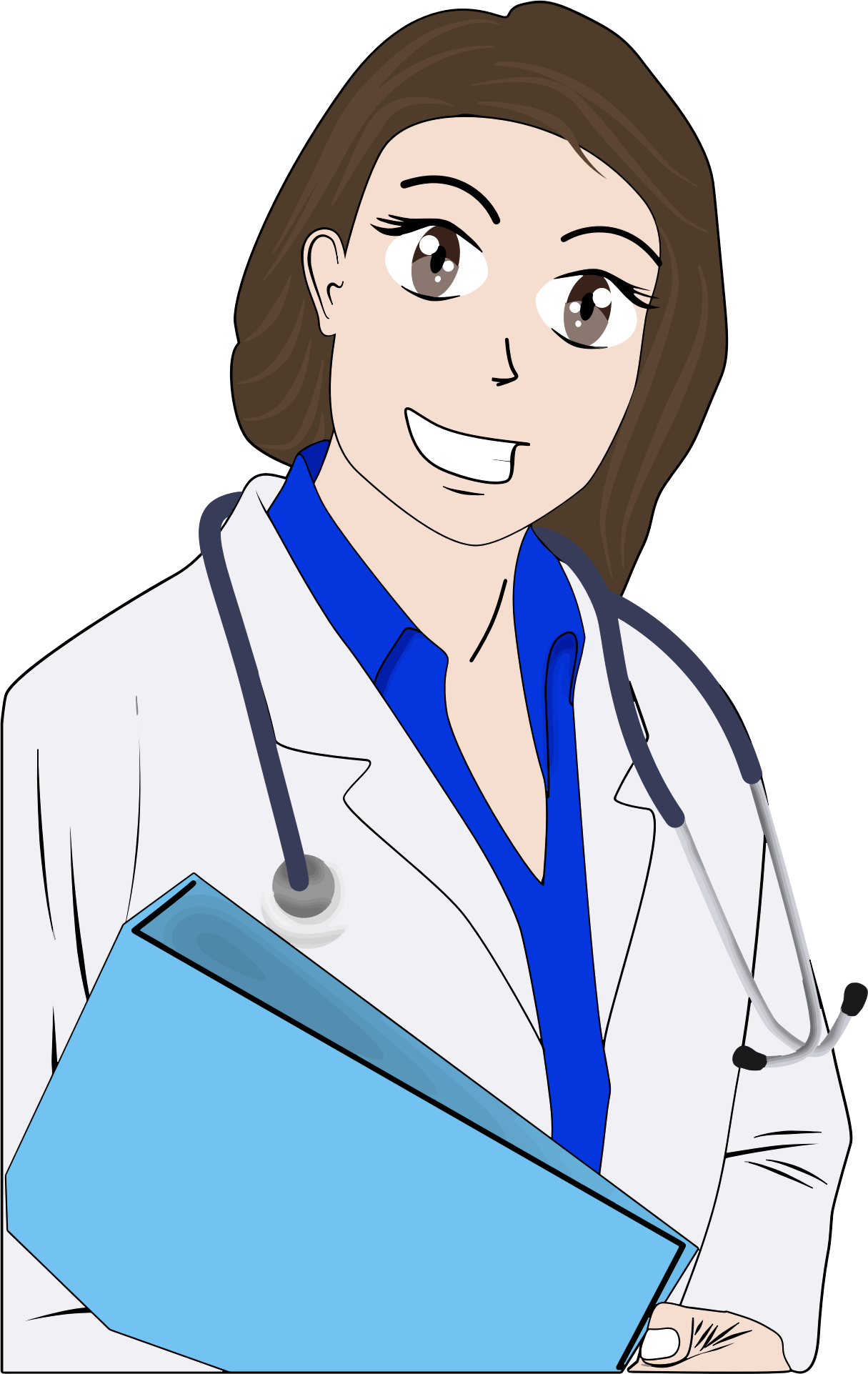 cartoon female doctor images