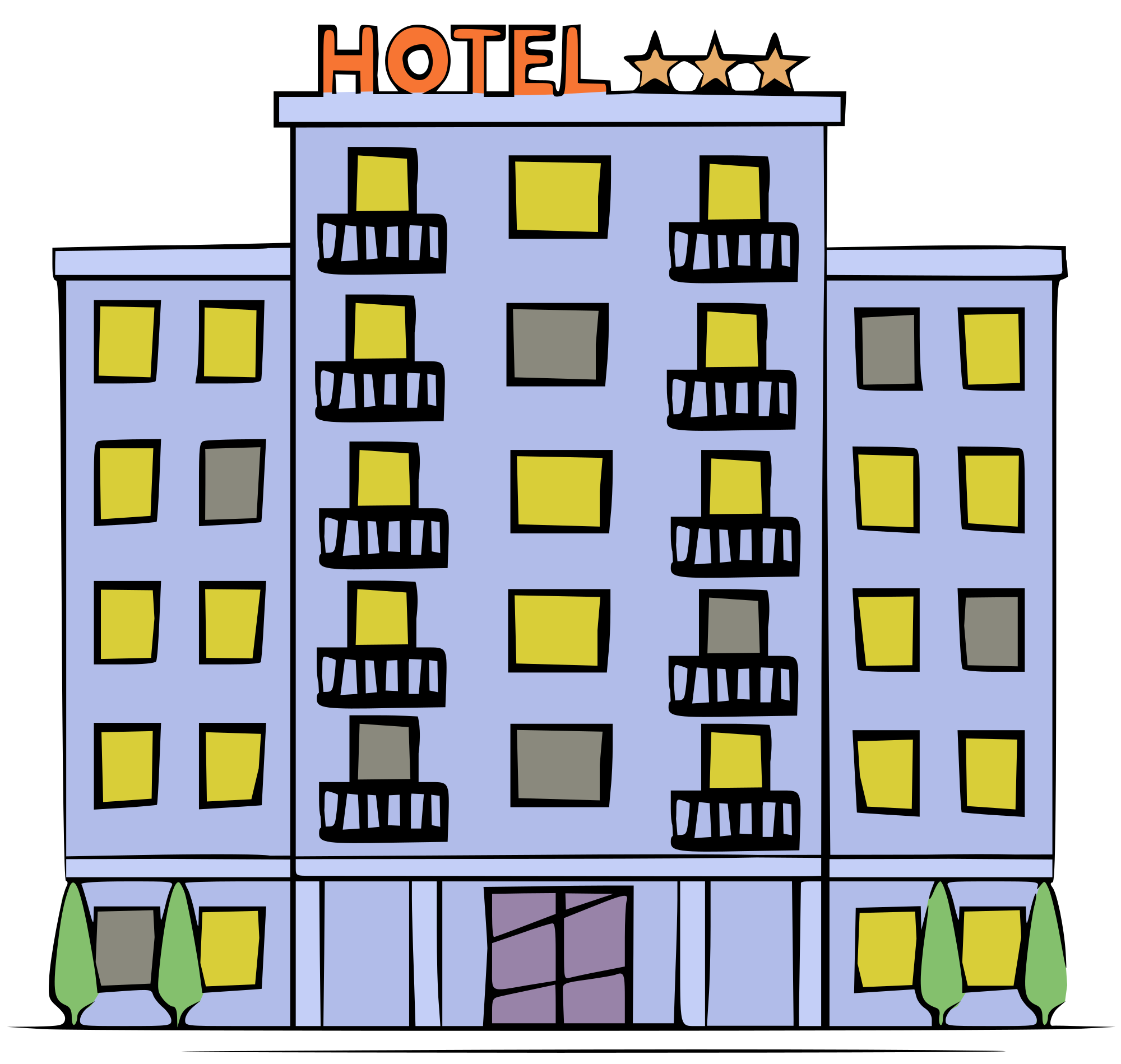 hotel clipart