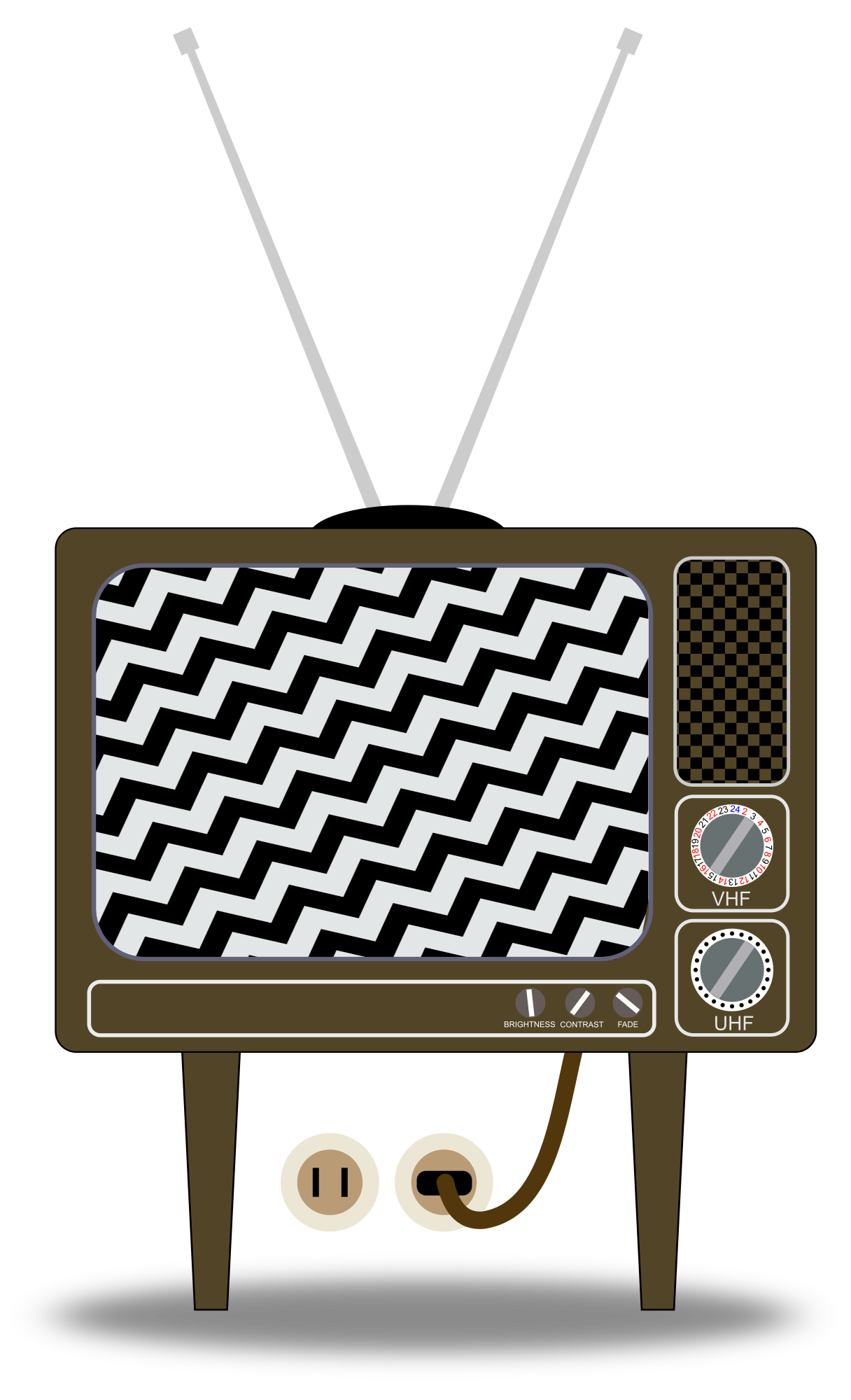 Static on TV - Openclipart