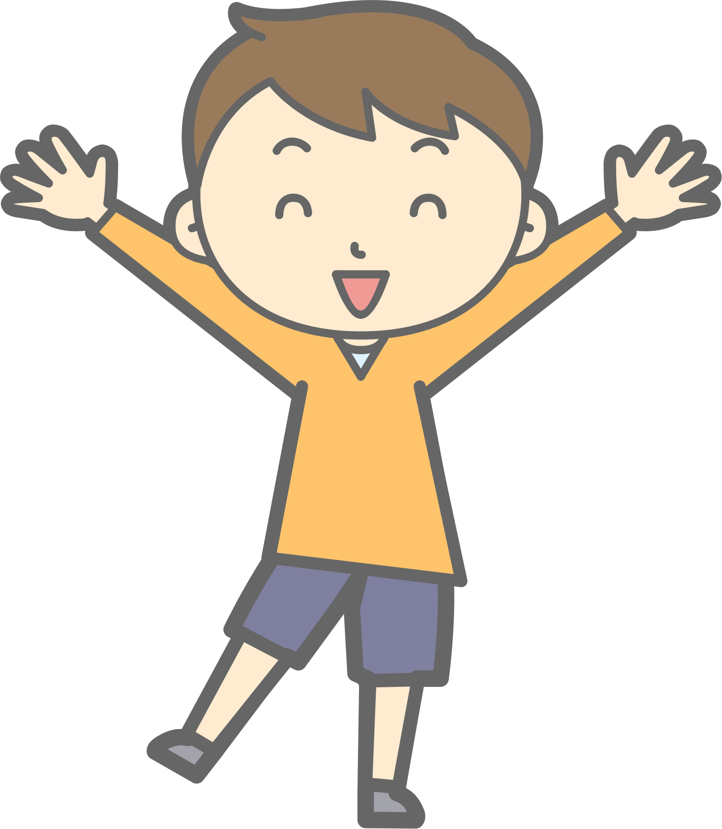 happy child clipart