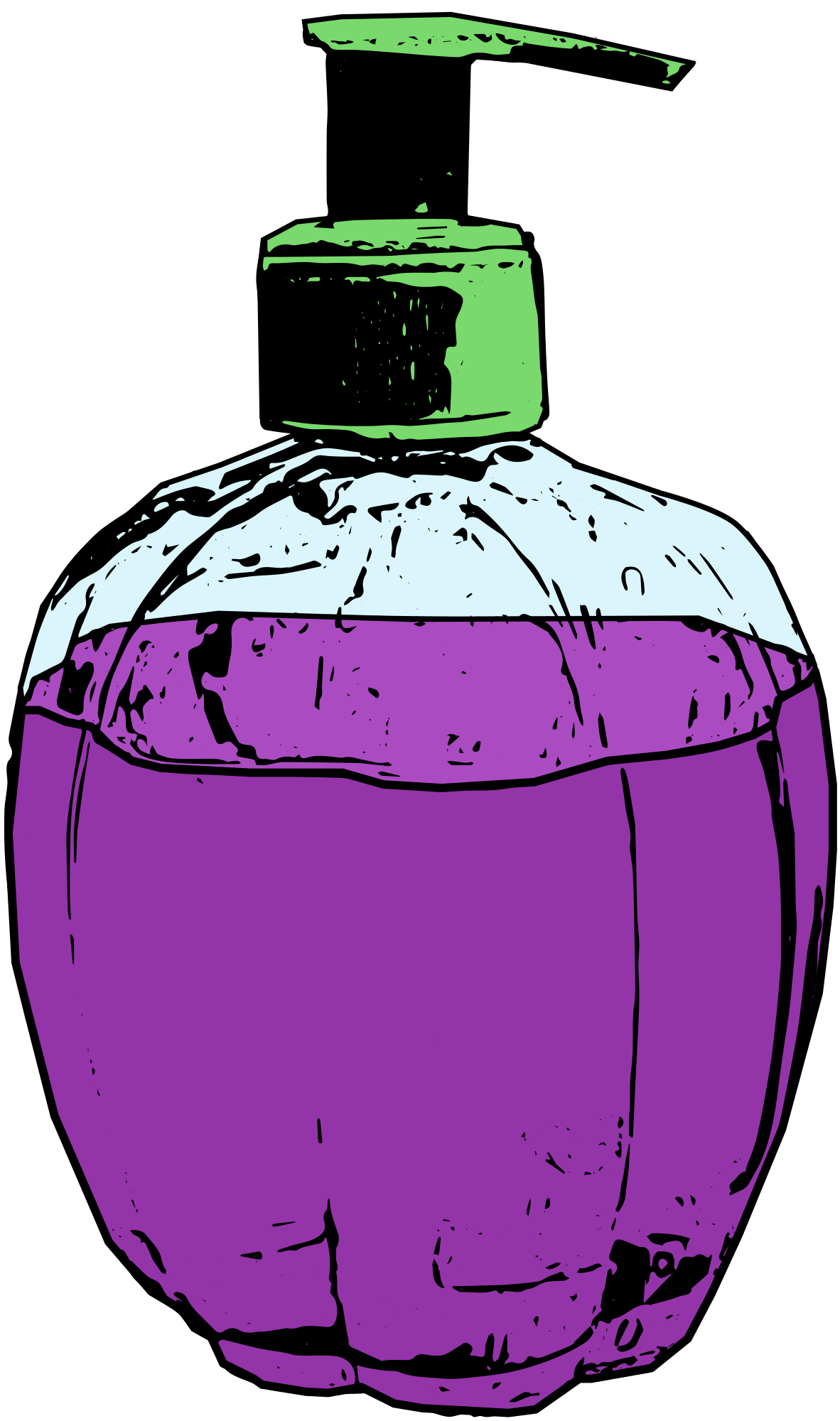 soap bottle clipart