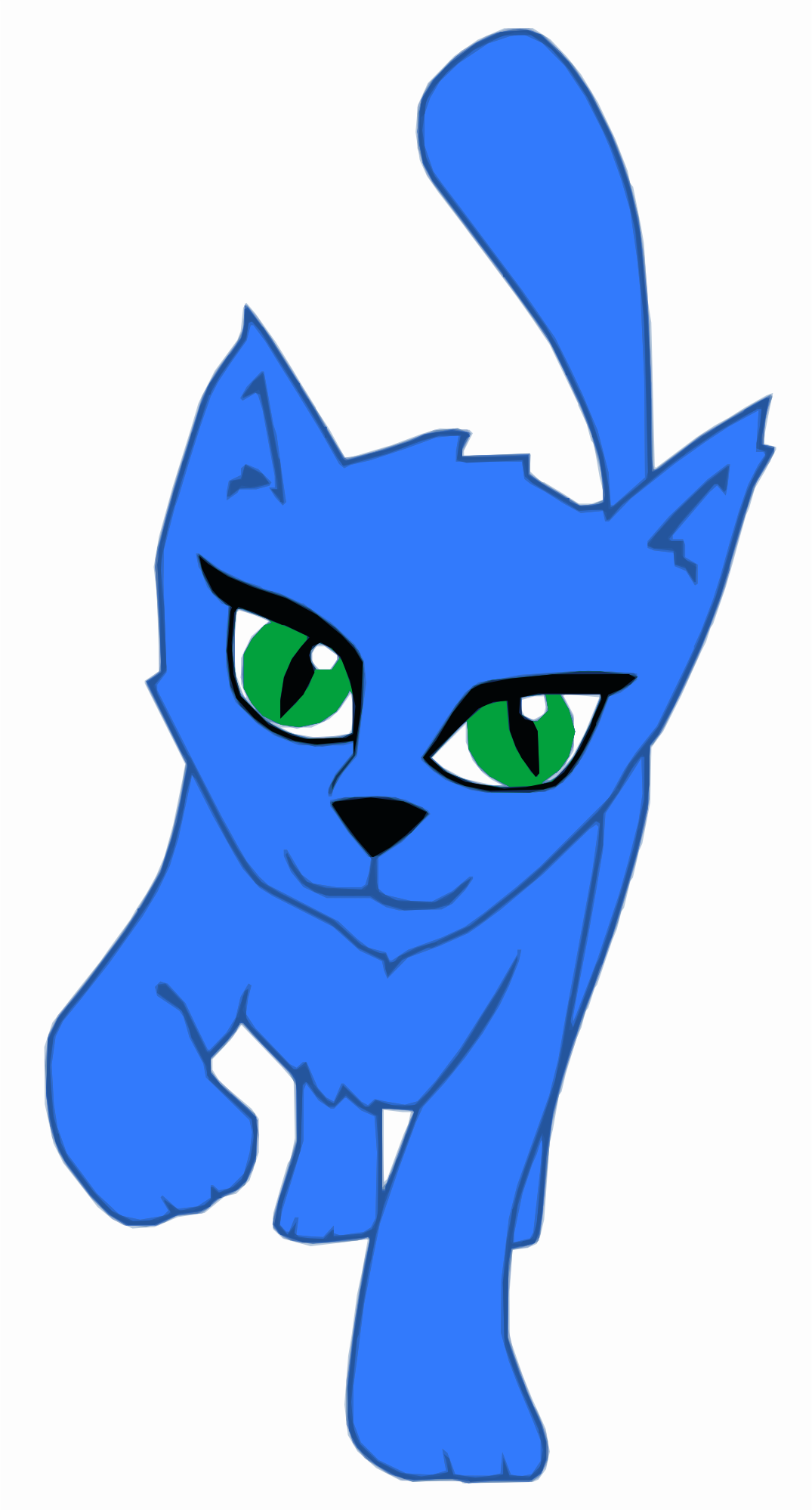 blue cat pfp  Blue cats, Cats, Cat drawing