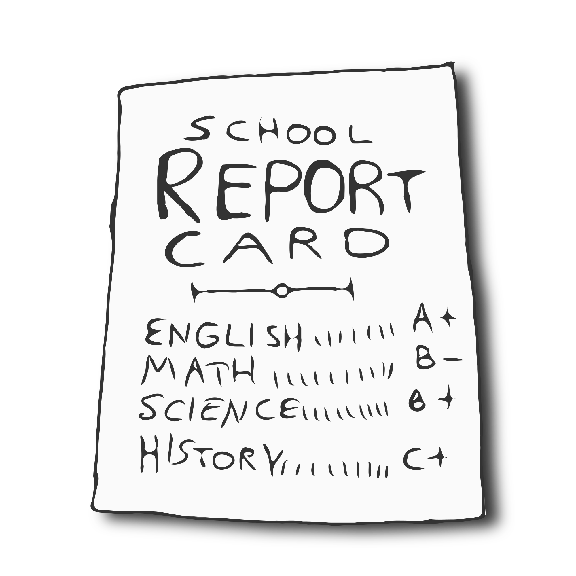 report card png