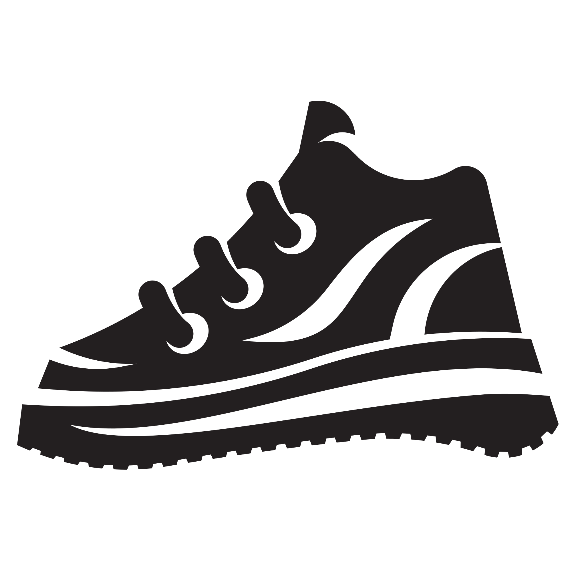 shoe silhouette