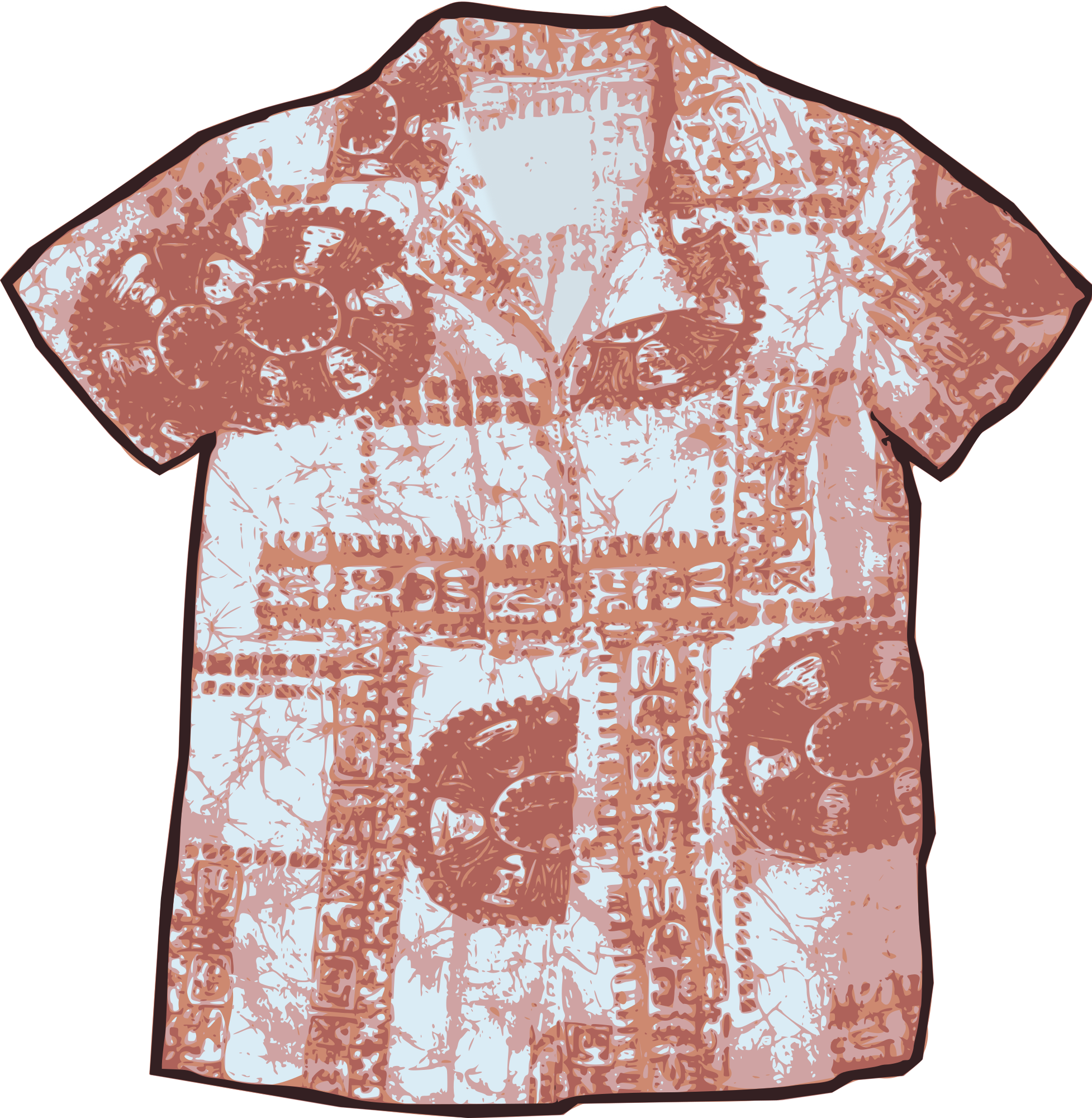 Aloha Shirt - Remix - Openclipart