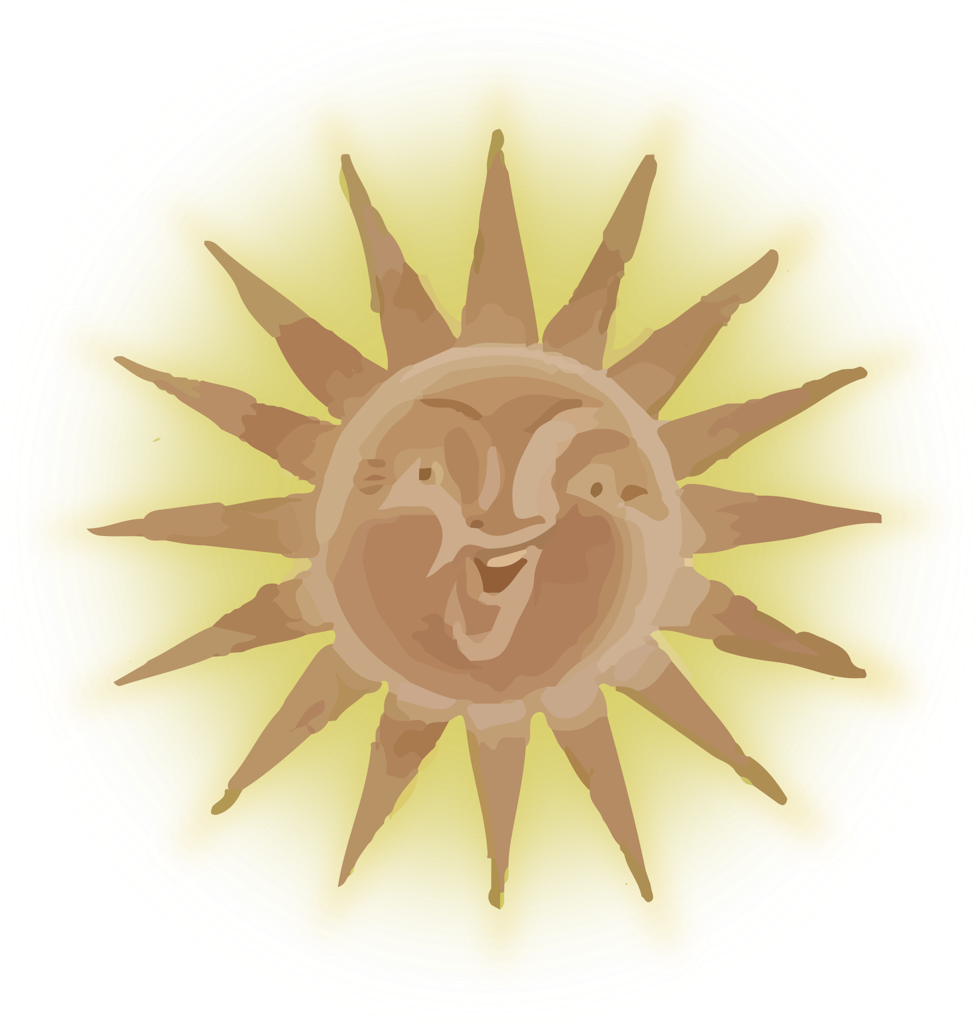 schnitzeljagd clipart sun