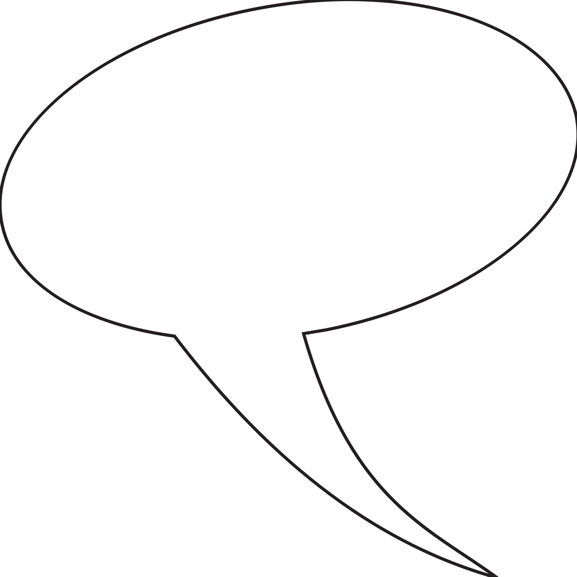 speech bubble