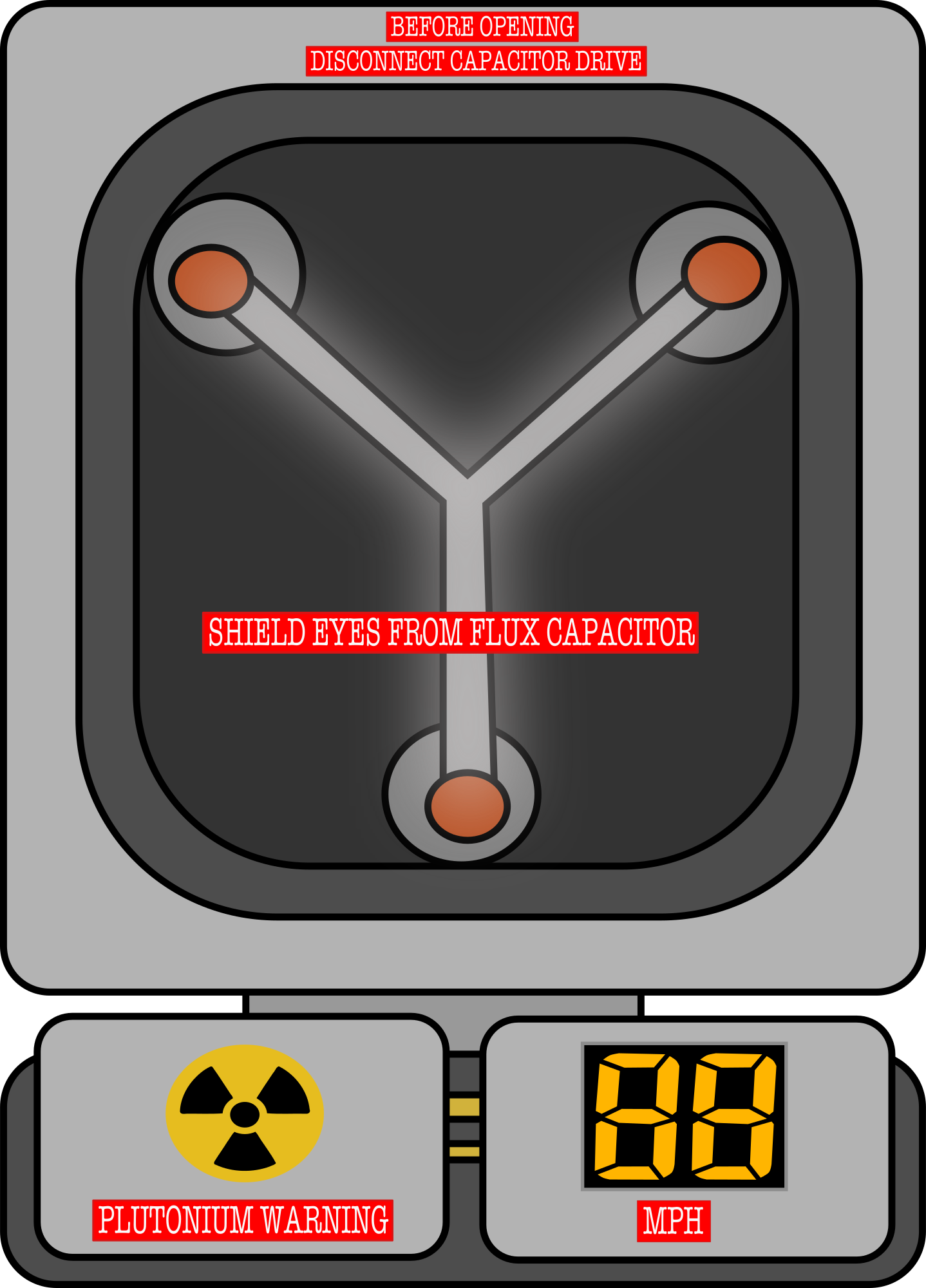 Flux Capacitor Icon