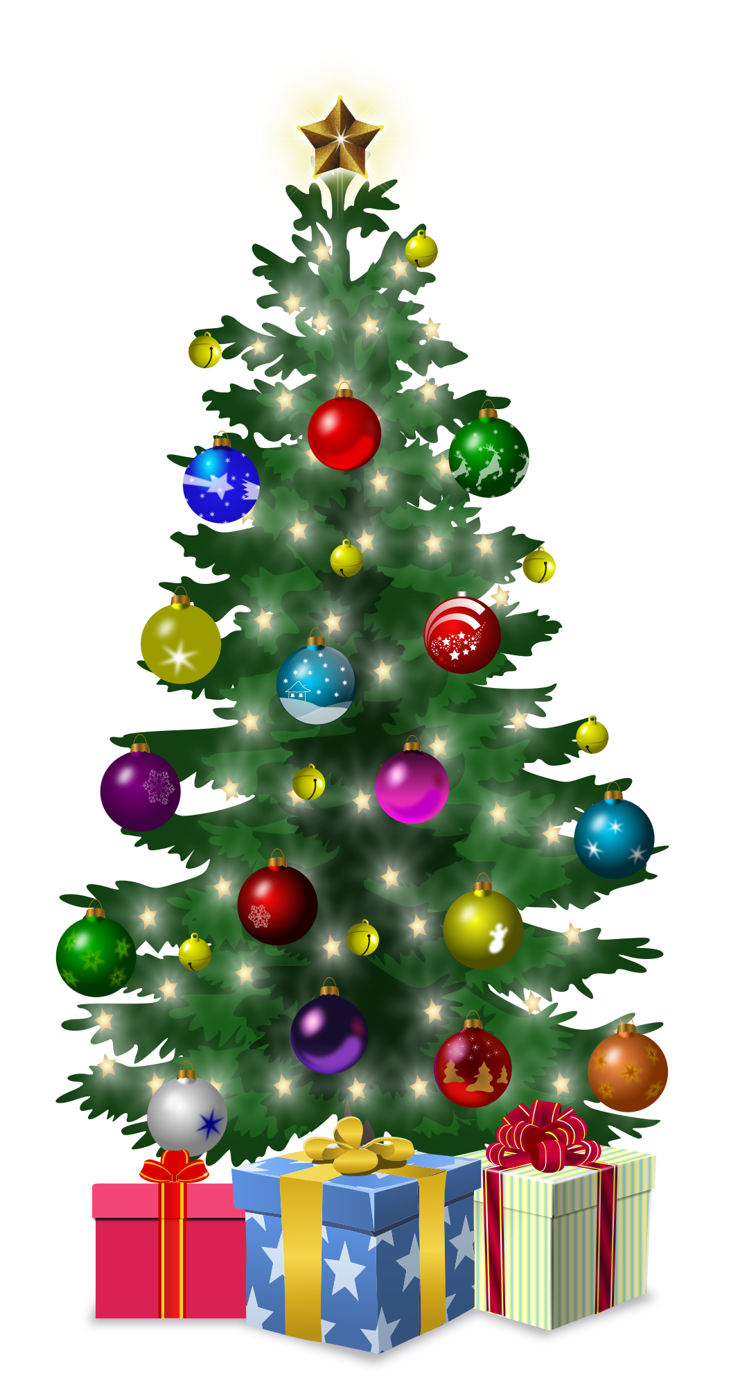 christmas tree transparent background gif