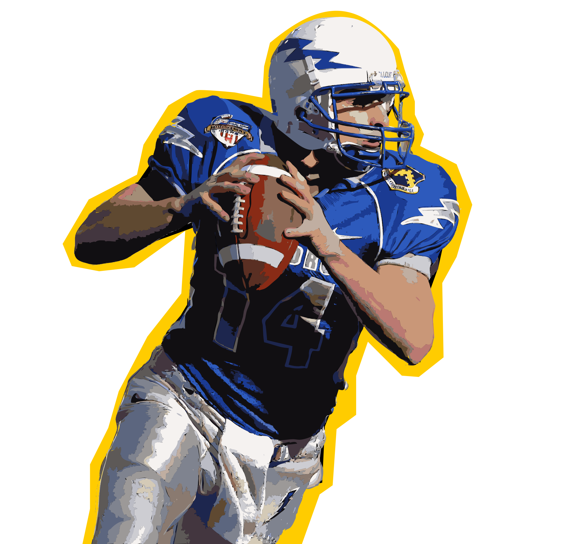 American Football Player - Openclipart