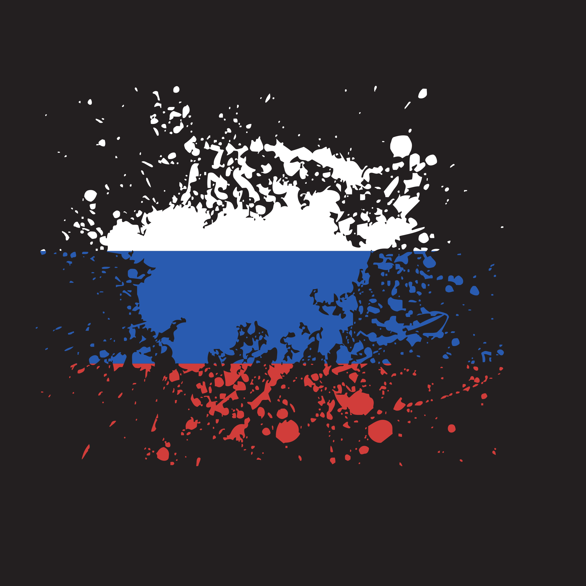 russia flag - Openclipart