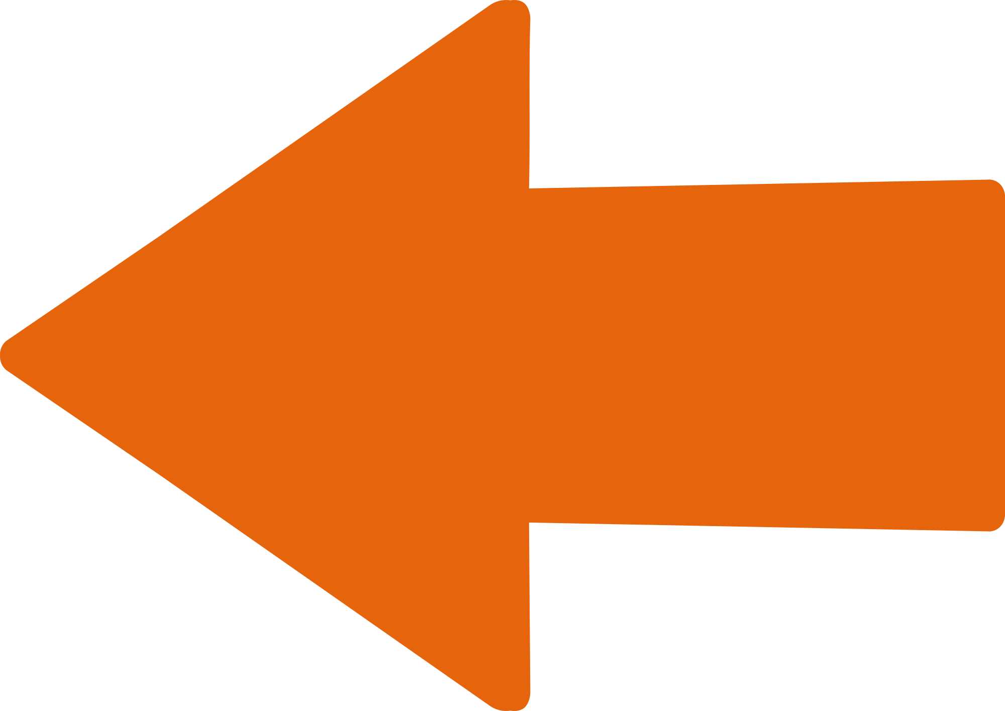 orange arrow png