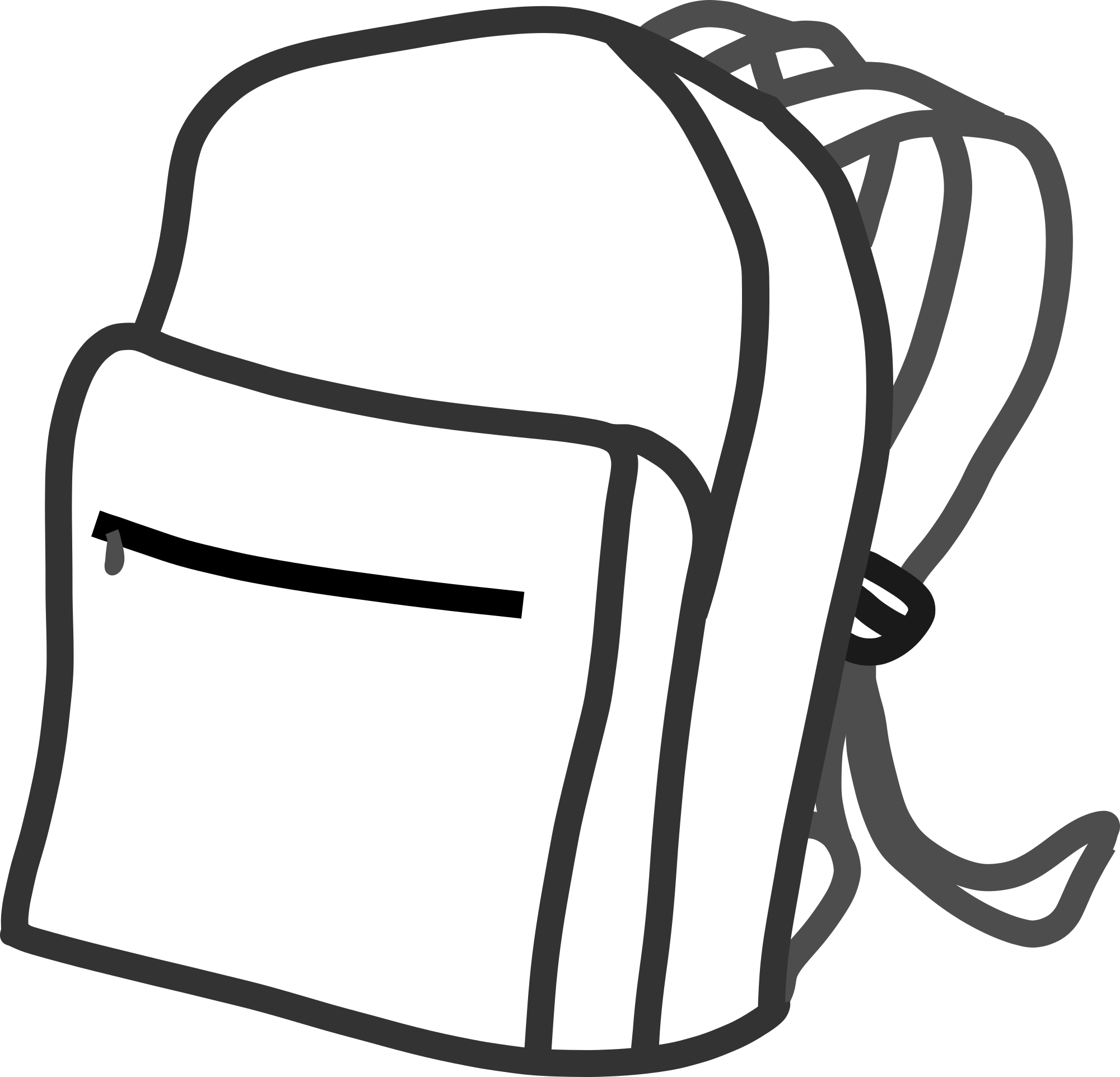 School backpack - Openclipart