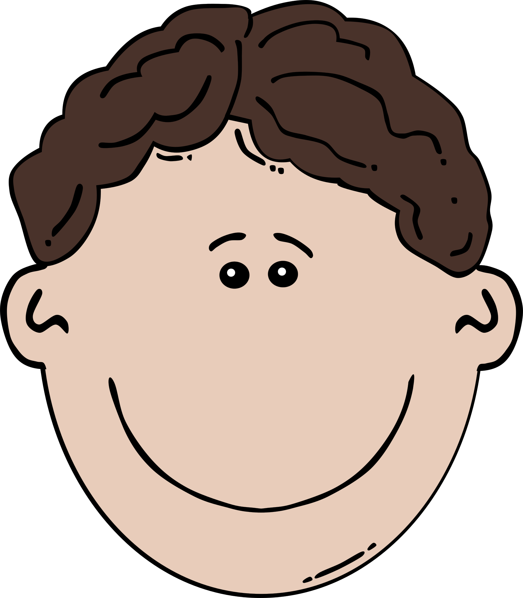 boy face cartoon