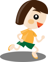 Running girl