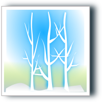 winter silhoutte