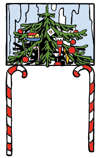 Christmas arch