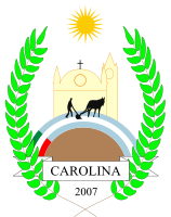 Escudo de la Municipalidad de Carolina - Corrientes - Argentina