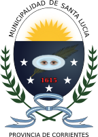 Escudo de la Municipalidad de Santa Lucía