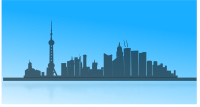 Shanghai city skyline