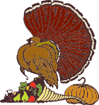 turkey and harvest