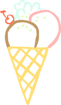 ice cream cone linda kim 01