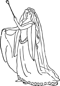a character representing love
