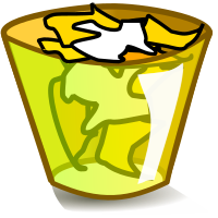 trashcan full