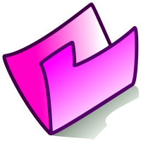 folder pink