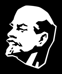Lenin silhouette