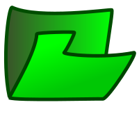 folder green side