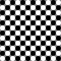 circles chessboard