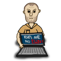 Me - sad with web fonts integrations