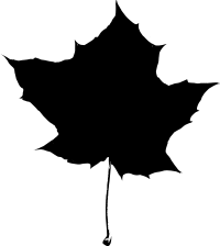 maple leaf silhouette