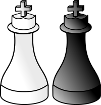 black and white kings d r