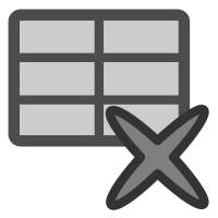 ftdelete table