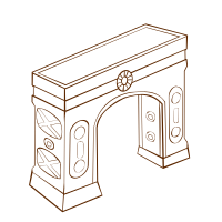 RPG map symbols Arch 2