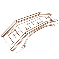 RPG map symbols stone bridge 2