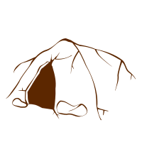 RPG map symbols Cave Entrance 2