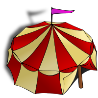 RPG map symbols: Circus Tent