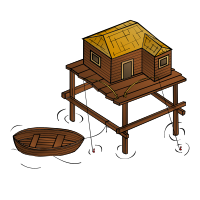 RPG map symbols: Fishery
