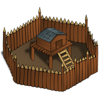 RPG map symbols: Fort