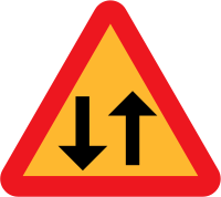 Arrowup Arrowdown directional sign