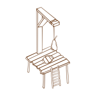 RPG map symbols Gallows 2