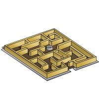 RPG map symbols: Maze