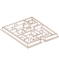RPG map symbols Maze 2