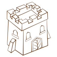 RPG map symbols Tower Square 2