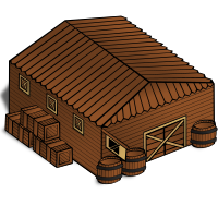 RPG map symbols: Warehouse